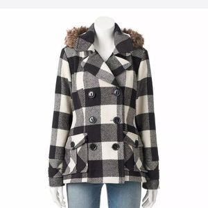 Urban Republic Wool blend peacoat NWT‎